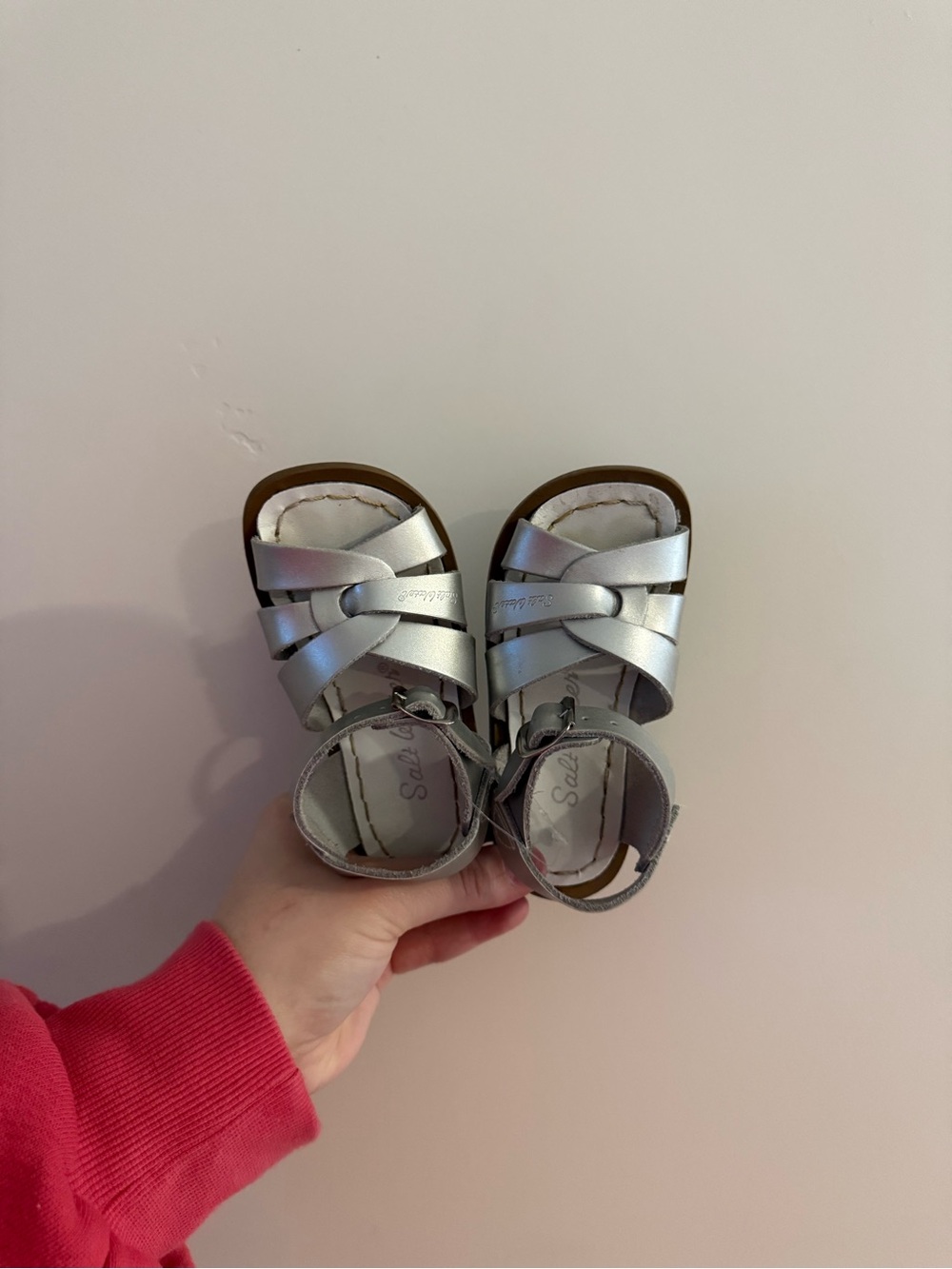 Salt Water Sandals in Silver